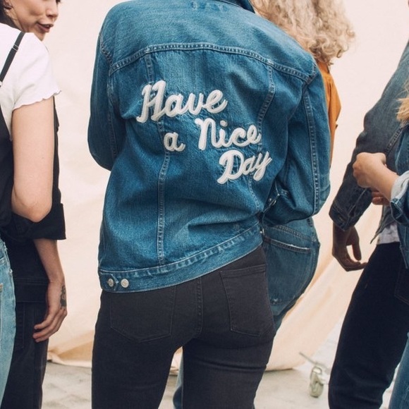 madewell have a nice day jacket